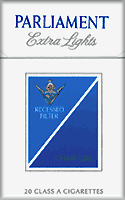 Parliament Extra Lights Cigarette Pack