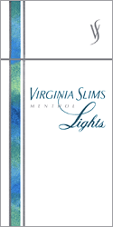 Virginia Slims Lights Menthol Cigarette Pack