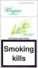 Cheap Cigarettes Vogue Menthol Superslims