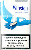 Winston Lights (Balanced Blue) Cigarette Pack
