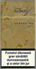 Davidoff Super Slims Gold Cigarette pack