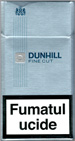Dunhill Fine Cut Azure 100`s Cigarette pack