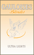 Gauloises Ultra Lights Cigarette pack