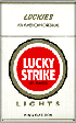 Lucky Strike Lights Cigarette pack