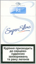 R1 Super Slims 100's Cigarette pack