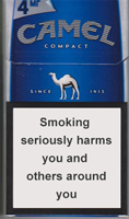 Camel Compact Silver Cigarette Pack