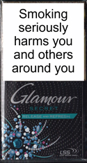 Glamour Secret Release and Refresh (Green) Cigarette Pack