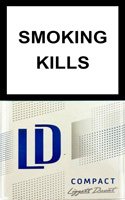 LD Compact Blue Cigarette Pack