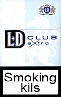 LD Extra Club Blue Cigarette Pack