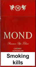 Mond Super Slim Cherry Cigarette Pack