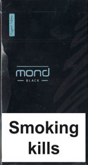 Mond Super Slim Black Cigarette Pack