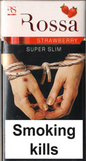 Rossa Super Slim Strawberry Cigarette Pack