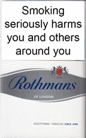 Rothmans King Size Silver Cigarette Pack