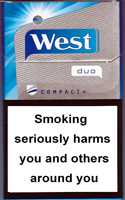 West Compact Plus Duo Cigarette Pack
