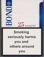 Bond Street Blue Selection 25 Cigarette Pack