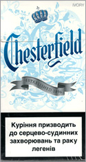 Chesterfield Ivory Super Slims 100`s Cigarette Pack