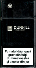Dunhill Fine Cut Black Cigarette Pack