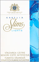 Karelia Slims Lights (Blue) 100`s Cigarette Pack