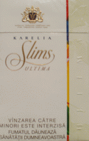 Karelia Slims Ultima 100`s (Creme Color) Cigarette Pack