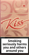 Kiss Super Slims Jolly (Strawberry) 100s Cigarette Pack