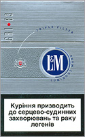 L&M GRI 83 Slims Cigarette Pack