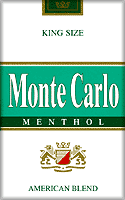 Monte Carlo Menthol Cigarette Pack