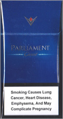 Parliament Carat Blue Cigarette Pack