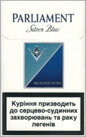 Parliament Silver Blue (Extra Lights) Cigarette Pack