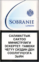 Sobranie Classic White Cigarette Pack