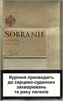 Sobranie Gold Cigarette Pack