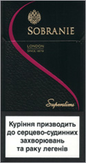 Sobranie Super Slims 100's Cigarette Pack