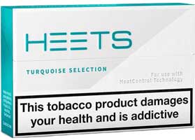 IQOS HEETS Turquoise Cigarette Pack