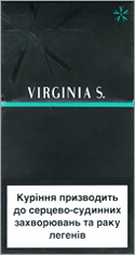 Virginia S. Menthol Super Slims 100's Cigarette Pack