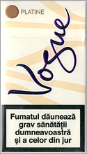 Vogue Super Slims Platine Cigarette Pack
