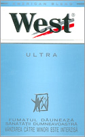 West Ultra Cigarette Pack