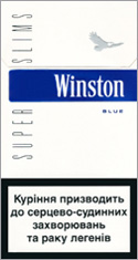 Winston Super Slims Blue 100`s Cigarette Pack