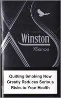 Winston XS silver Cigarette Pack