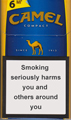 Camel Compact Blue Cigarette pack