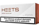 Heets Bronze Selection Cigarette pack