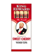 King Edward Wood Tip Cigars Cherry Cigarette pack