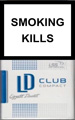 LD Club Extra Blue Cigarette pack