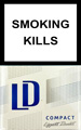 LD Compact Blue Cigarette pack
