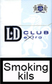 LD Extra Club Blue Cigarette pack