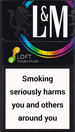 LM Loft Double Splash Cigarette pack