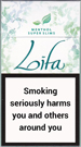 Lifa Super Slims Menthol Cigarette pack