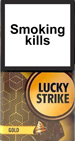 Lucky Strike Gold Cigarette pack