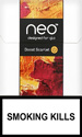 Neo Boost Scarlet Cigarette pack