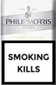 Philip Morris Silver Cigarette pack