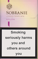 Sobranie KS SS Gold (mini) Cigarette pack