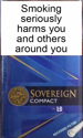 Sovereign Compact Blue Cigarette pack